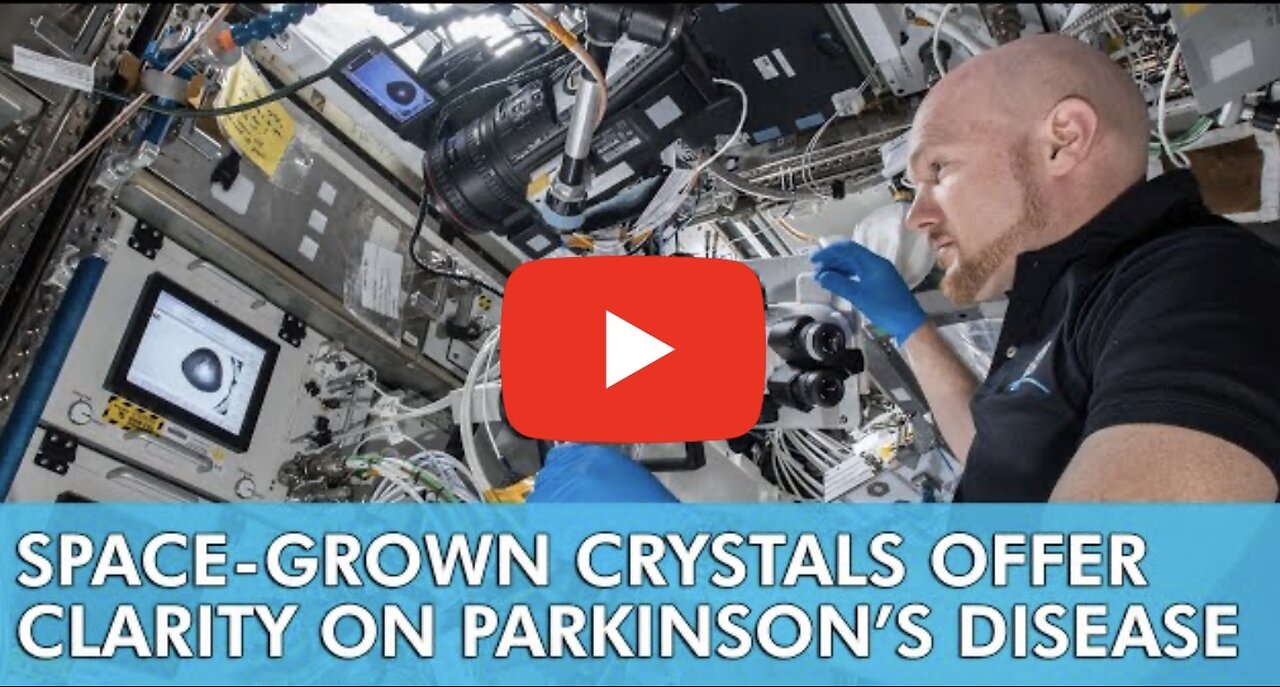 Nasa grown crystal offer clarity on parkinsons. Disease Nasa discoveries