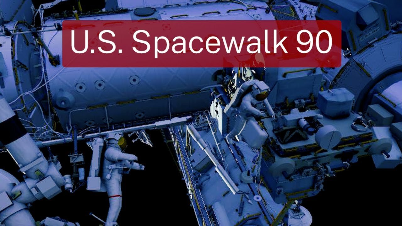 U.S. Spacewalk 90 Animation