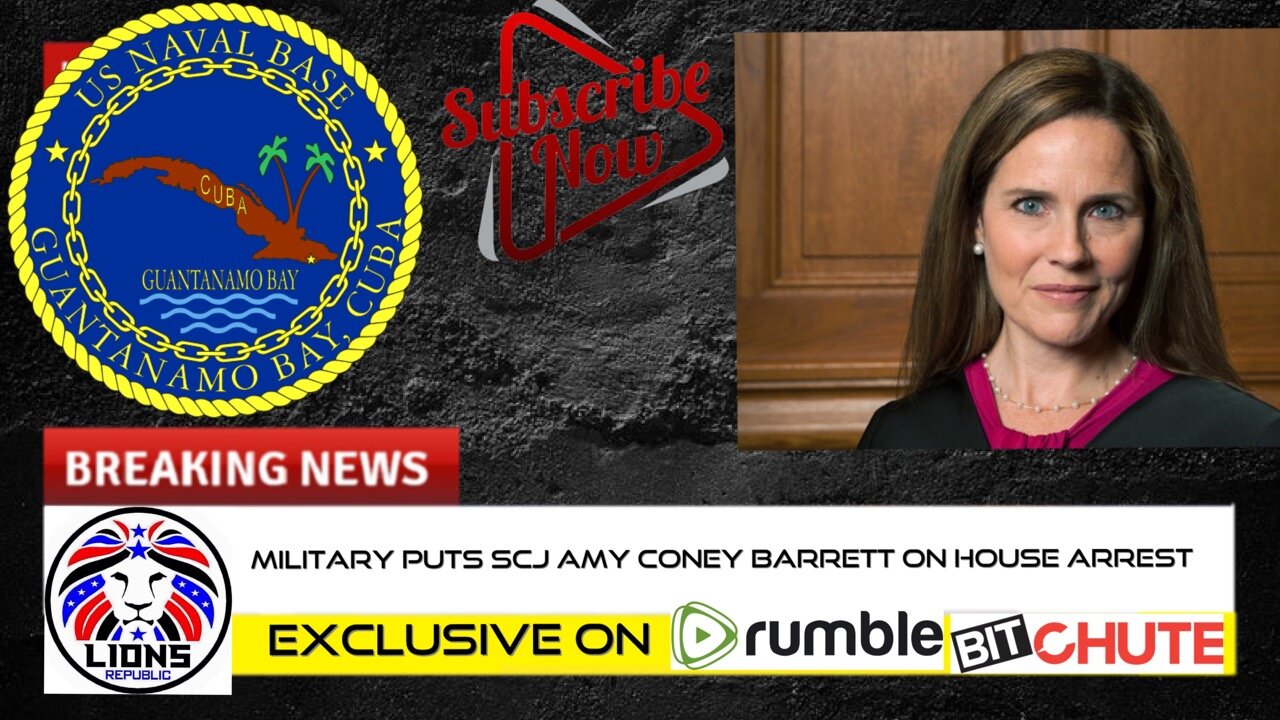 MILITARY PUTS AMY CONEY BARRETT ON HOUSE ARREST