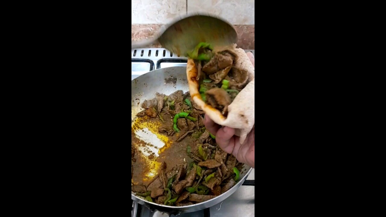 ساندوتش كبده💥 fried liver sandwich