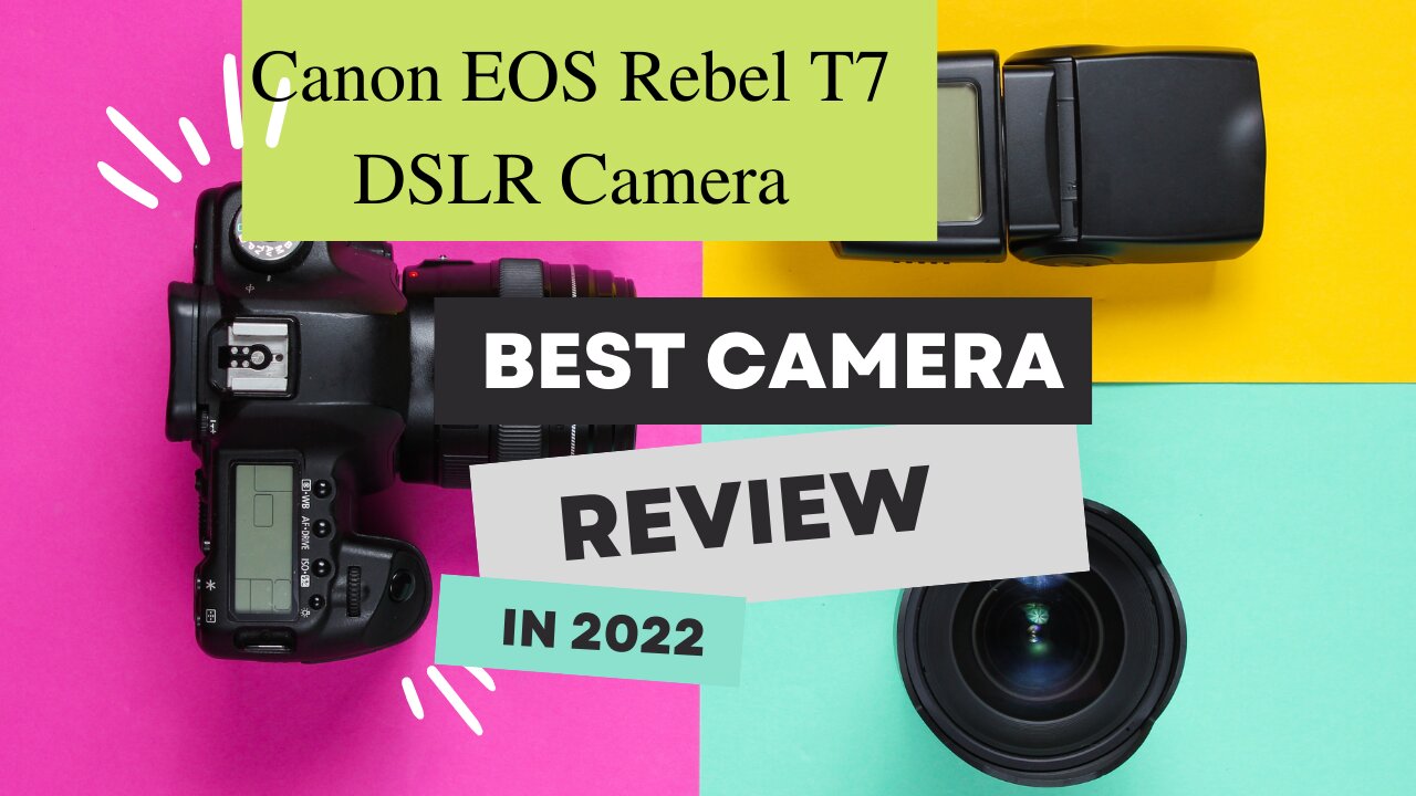 Best Canon Camera on Amazon At low price🤩Canon EOS Rebel T7 Exclusive Review