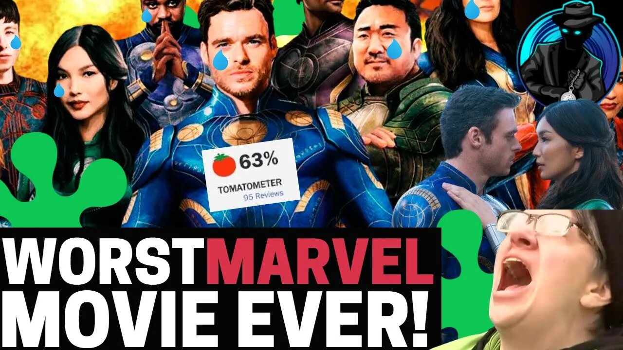 Epic Fail! The Eternals Now WORST Rated Marvel Movie In History! Even Wokeness Can't Save It!