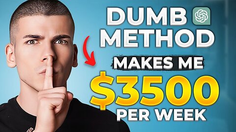 Stupidly Easy 500Day ChatGPT Tutorial For Beginners to Make Money Online