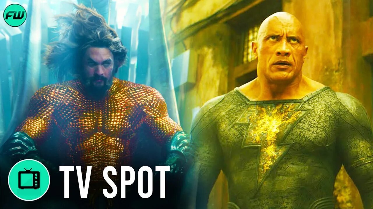 DC Super Bowl Spot "The World Needs Heroes" (2022) The Batman, Black Adam, The Flash, Aquaman 2