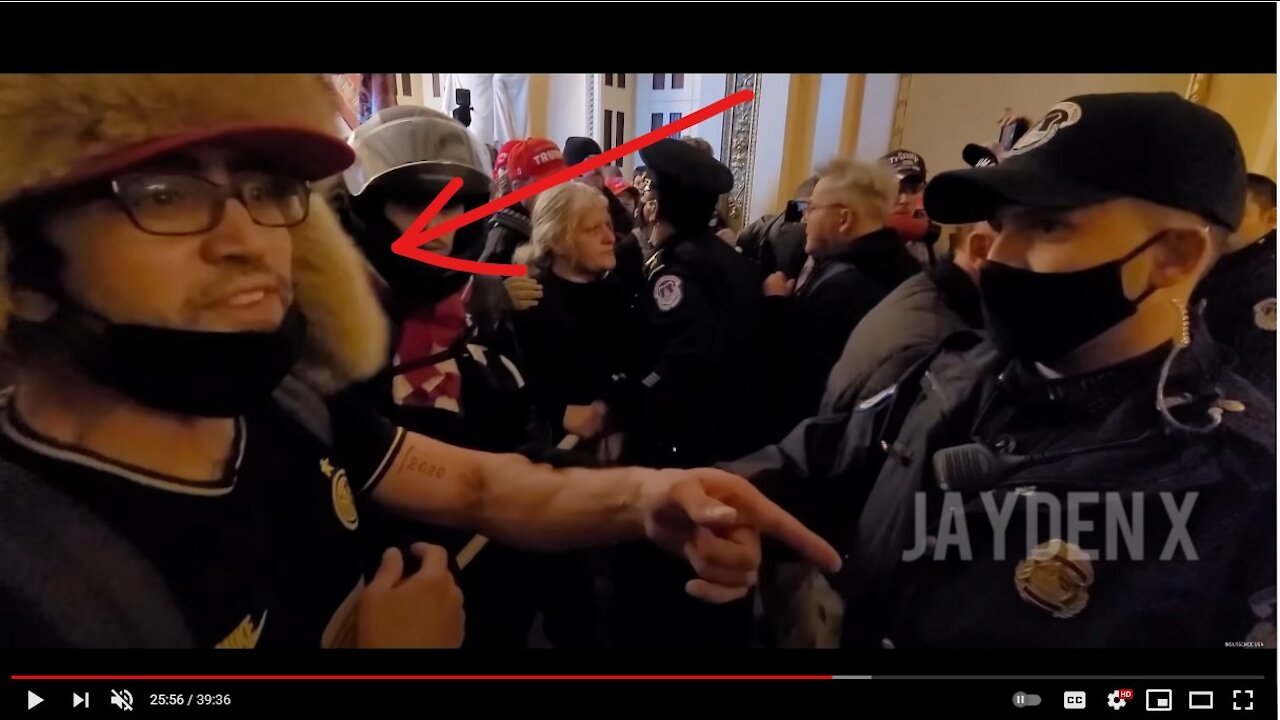 Antifa Leader ordering & hyping up the lead instigators (capitol hill)