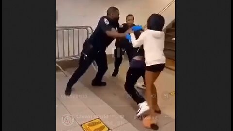 Brawling With Cops In The NYC Subway