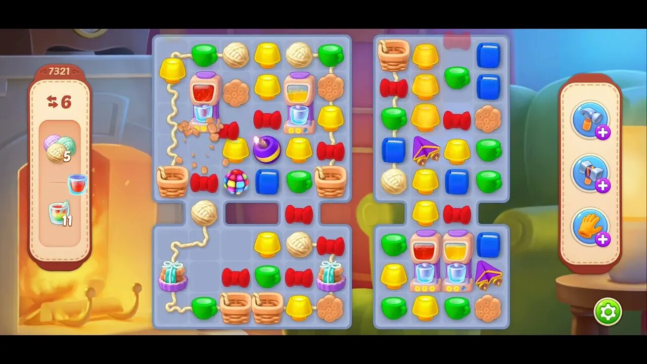 Playrix Homescapes Gameplay Walkthrough Level 7321