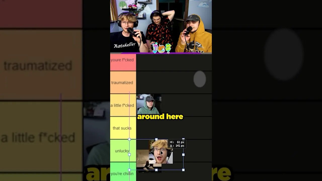 Danny rates how f*cked he is 🤣 #shorts #funny #comedy #comedy #tierlist