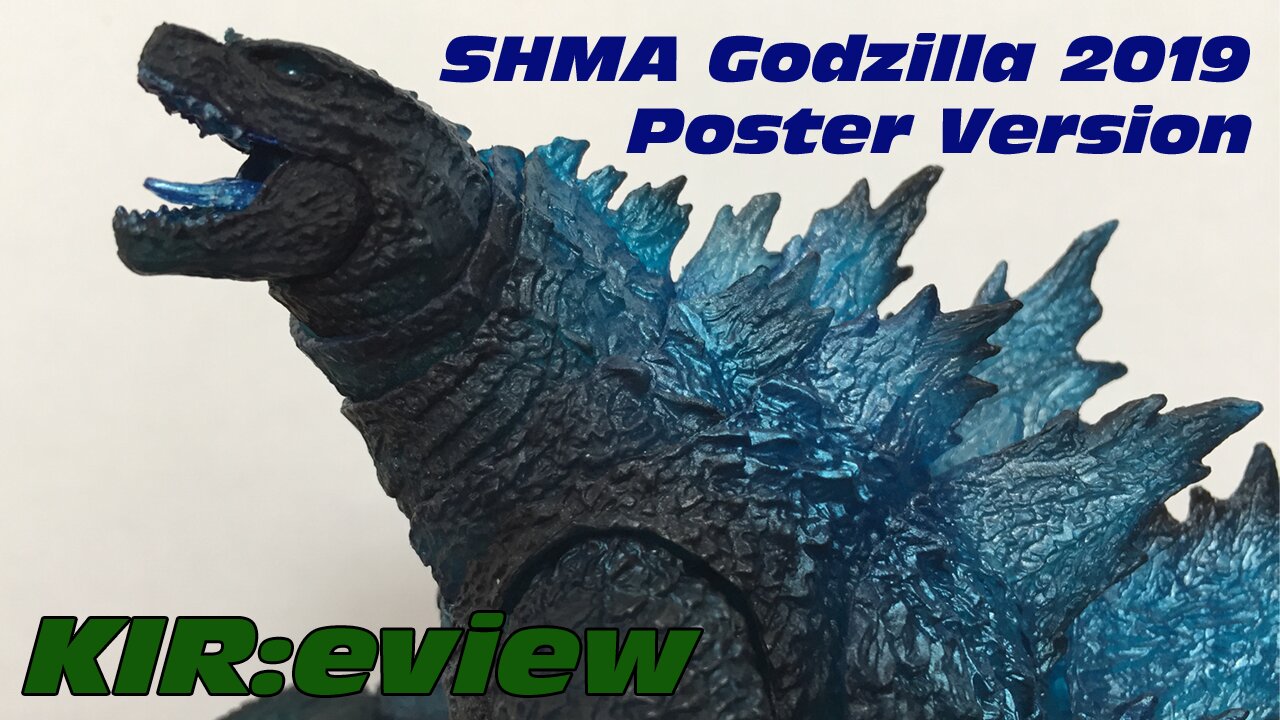 KIR:eview #1 - SH Monsterarts Godzilla 2019 Poster Version