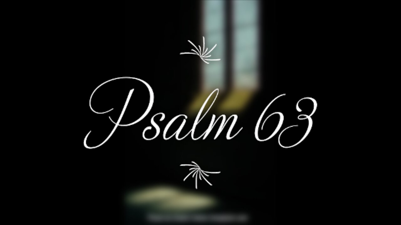 Psalm 63 | KJV