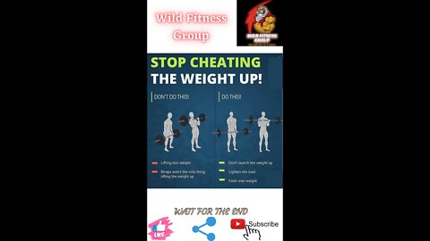 🔥Stop cheating the weight up🔥#shorts🔥#viralshorts🔥#fitnessshorts🔥#wildfitnessgroup🔥