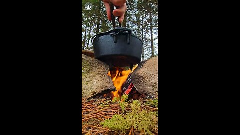 How to Cook Giant Shrimps over the fire 🔥