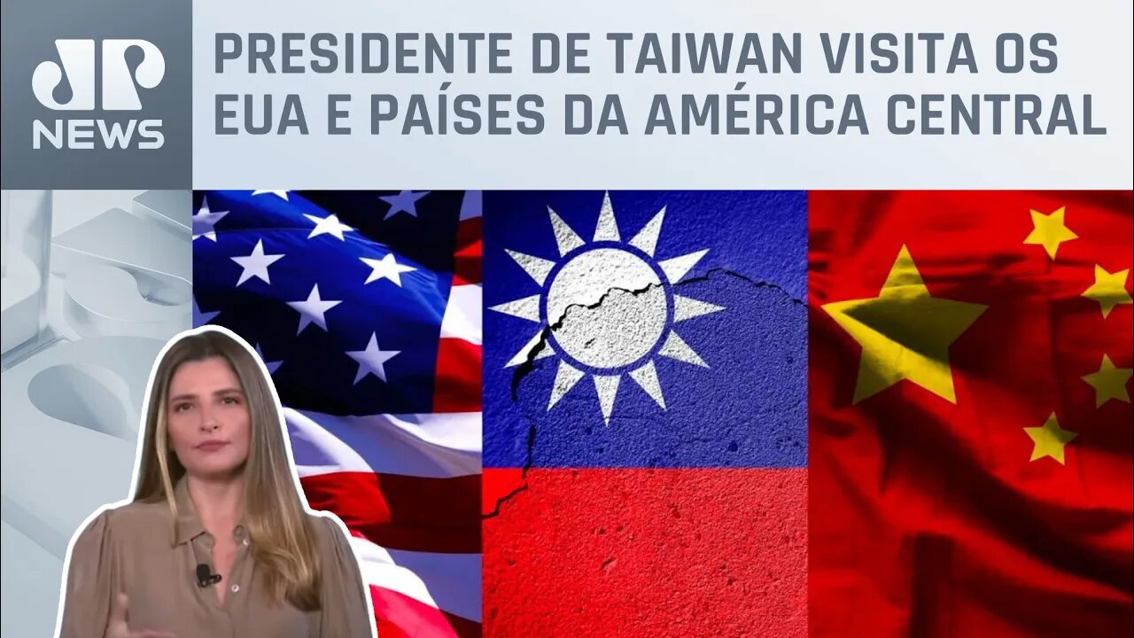 Kellen Severo: Aumenta tensão entre China e EUA sobre Taiwan