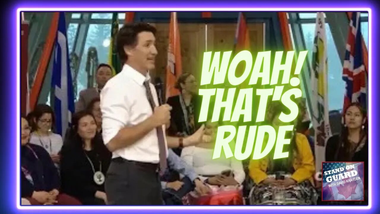 Trudeau Humiliates Immigrant at Townhall | Stand on Guard Clip