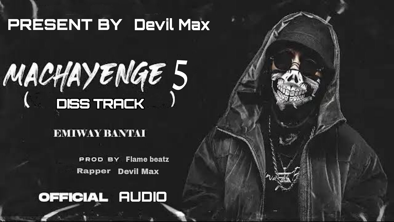 Devil Max MACHAYENGE 5 (Gaali rap) DISS TRACK EMIWAY BANTAI Rap song hindi