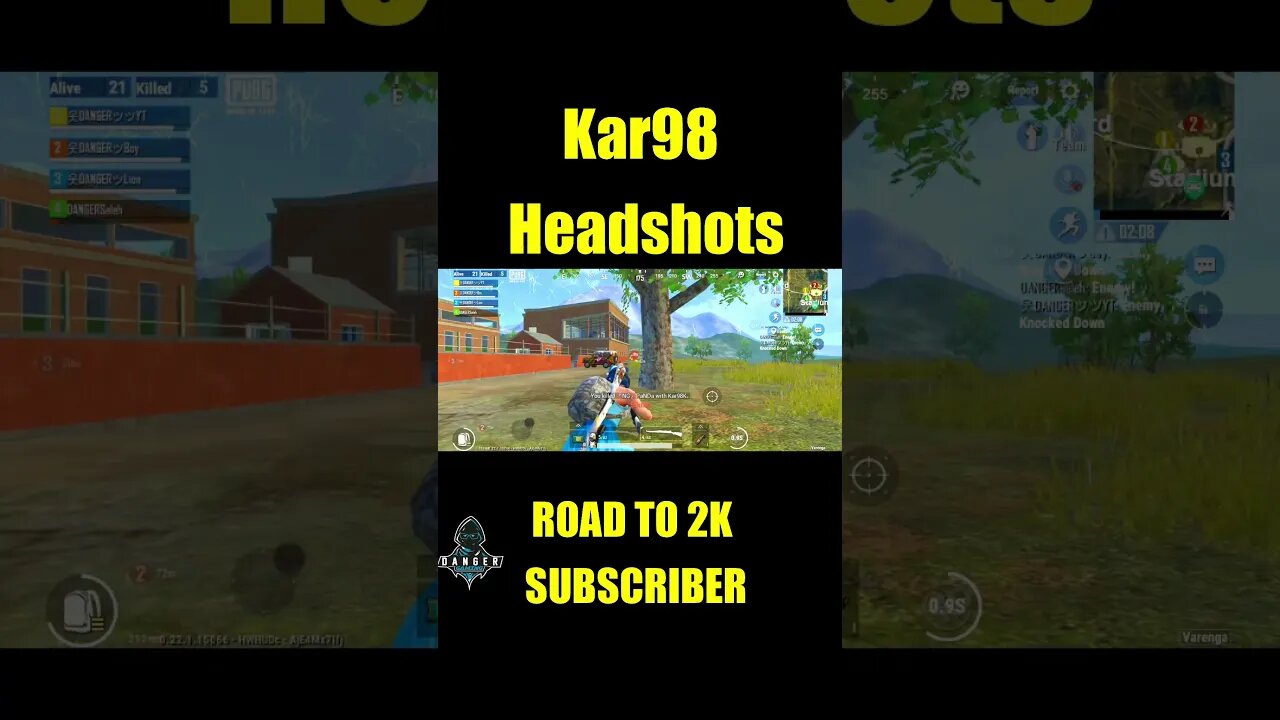 pubg mobile lite kar98 headshots status #short #pubgmobile #pubgmobilelite