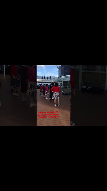 Chinese group doing communal dancing #shorts #china #dance