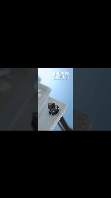 Useful tool for deburring both back and front sides of holes