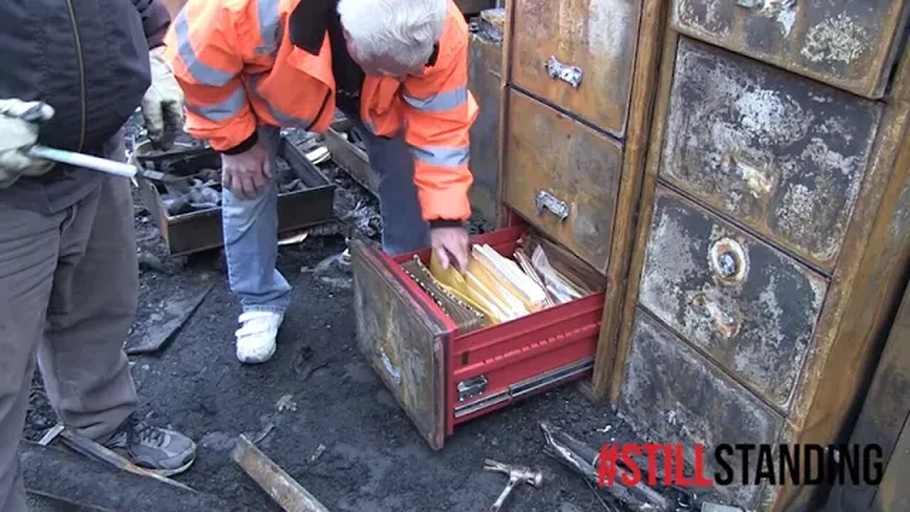 FireKing File Cabinets in a Fire Testimonial