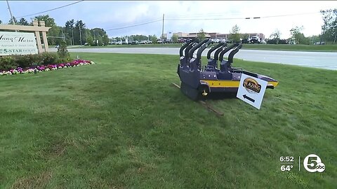 Train car from Double Loop Rollercoaster at Geauga Lake for sale