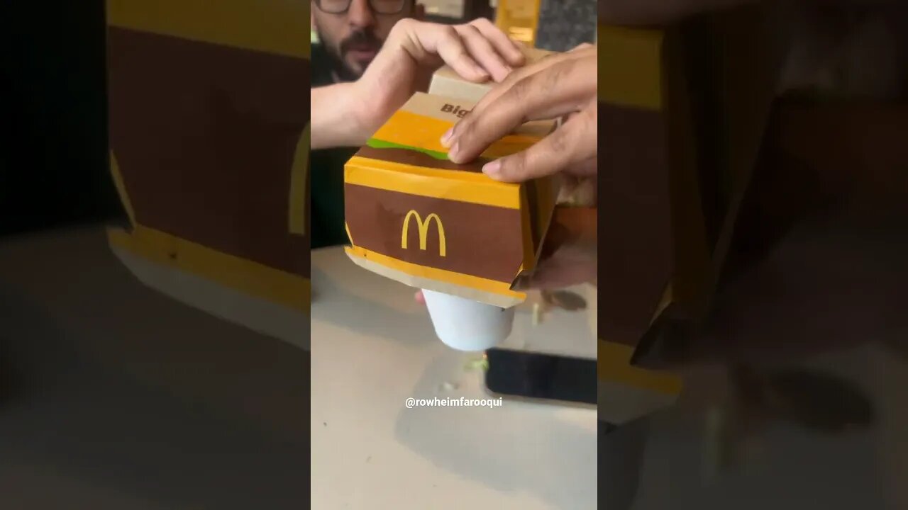 MCDONALDS MEXICAN BIG MAC!!🧀🍔#shorts