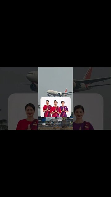 Air India new uniform ❤️✈️