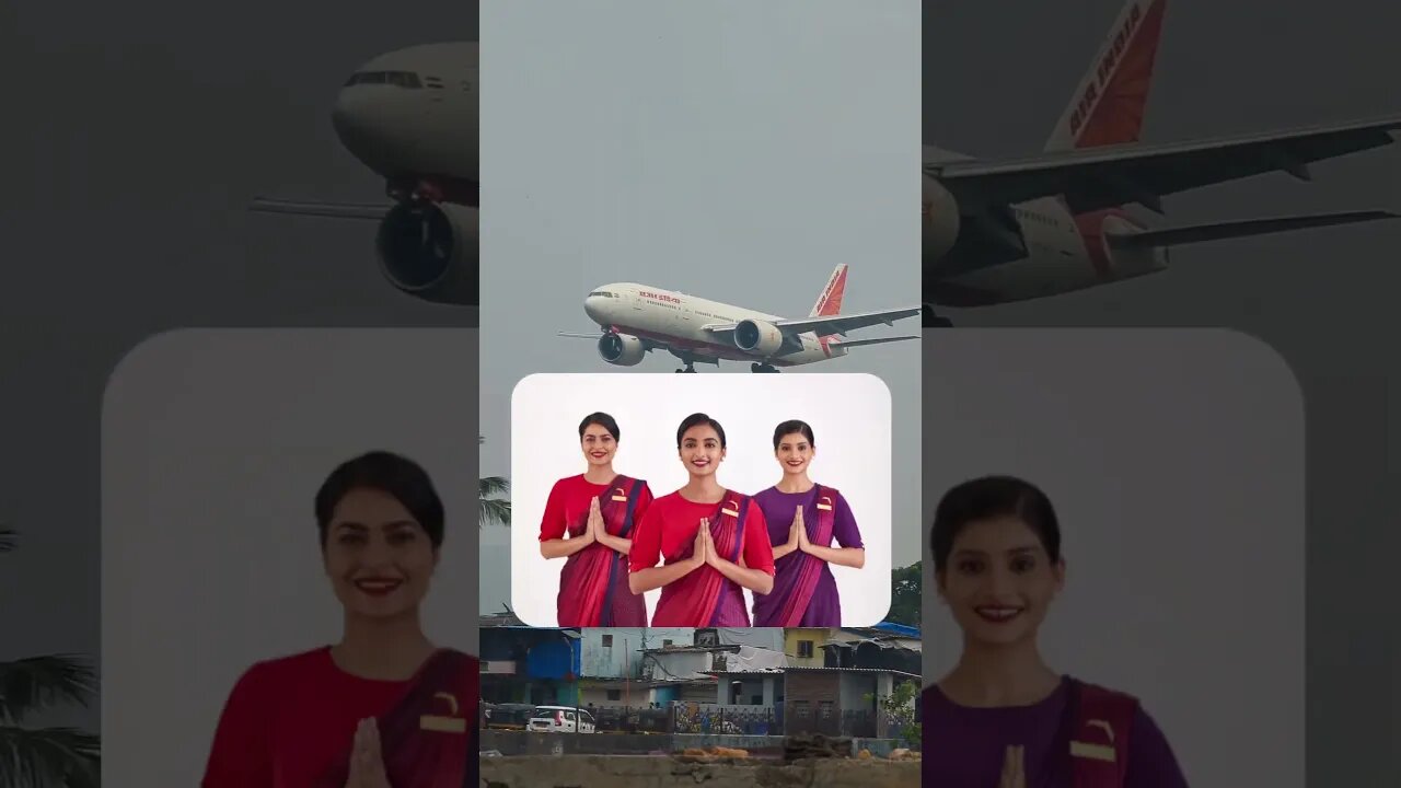 Air India new uniform ❤️✈️