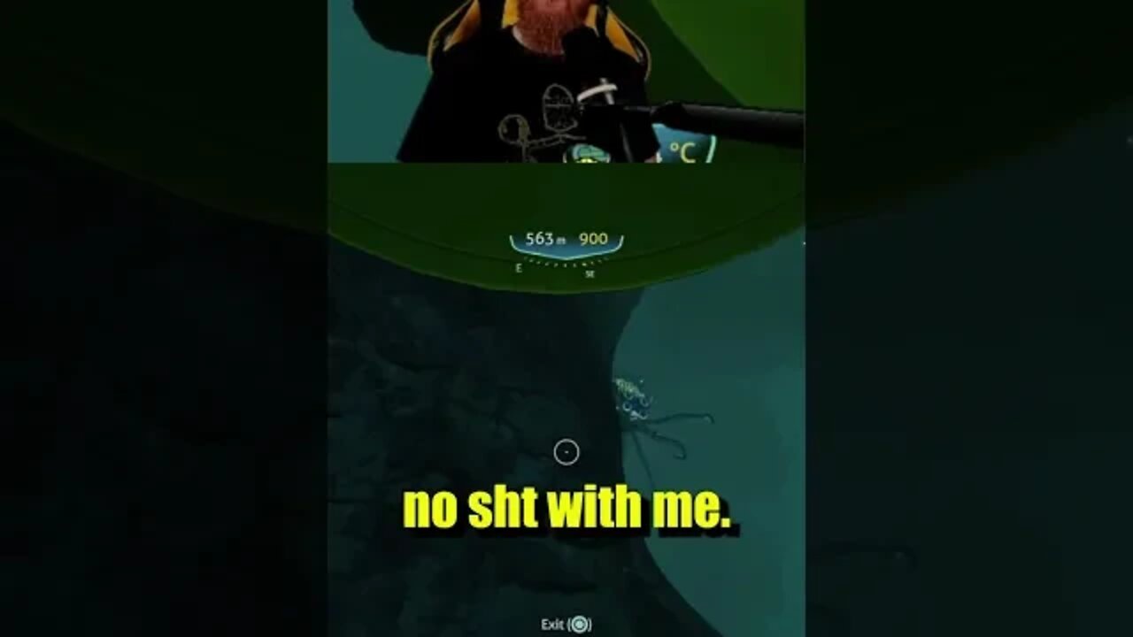 Subnautica - Get away from meeeeeee #shorts