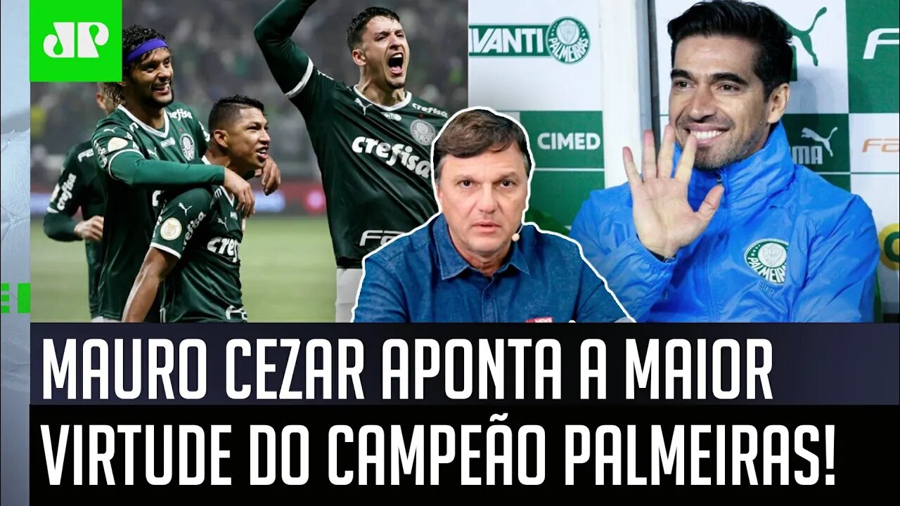 "Essa é uma COISA RARÍSSIMA no futebol brasileiro! O Palmeiras..." Mauro Cezar DESTACA VIRTUDE!