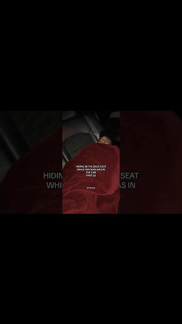 HIDING IN THE BACK SEAT FROM HER MAN! #treyco #fyp #shorts #shortsfeed #relationship #cheating #fy