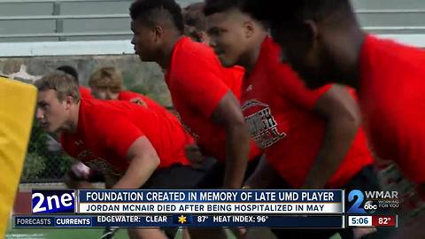 Foundation created in memory of late UMD football player