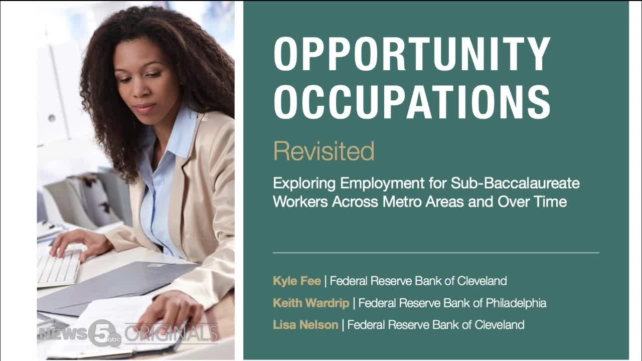 Ohio has communities ranked high nationally as growing hubs for in-demand jobs that don't require a four-year degree