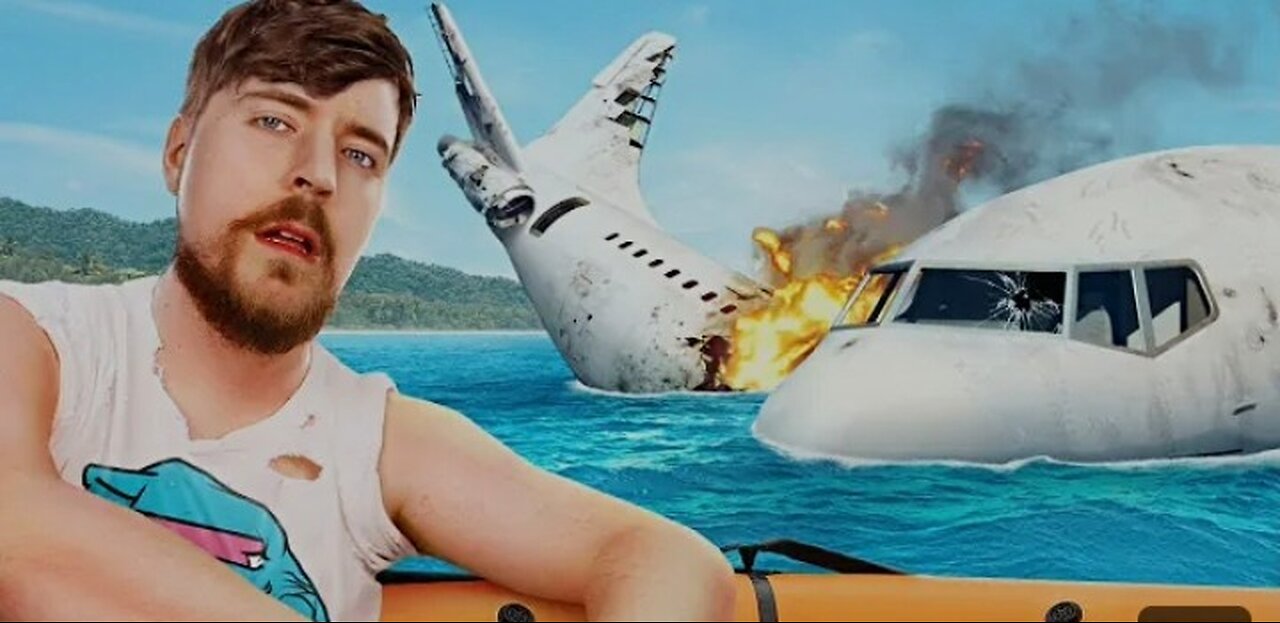 I Survived A Plane CRASH!!!!! MrBeast