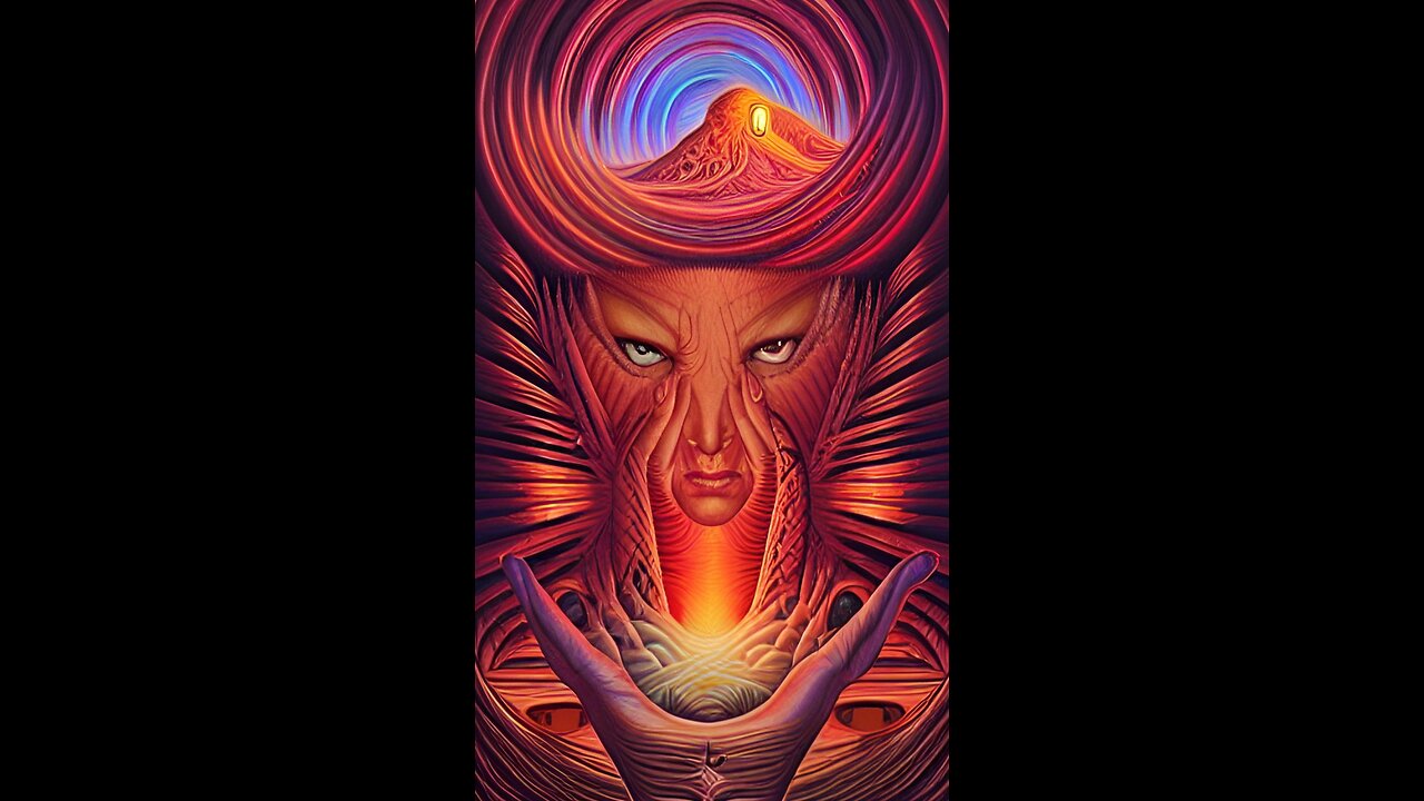 Reincarnation with a.i. artwork similar to Dali, Alex grey - What is the Soul?