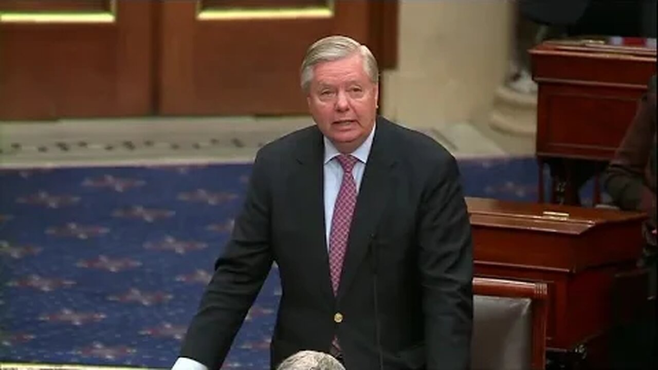 Graham Floor Speech Before Vote on His Russian Oligarch Asset Seizure Amendment