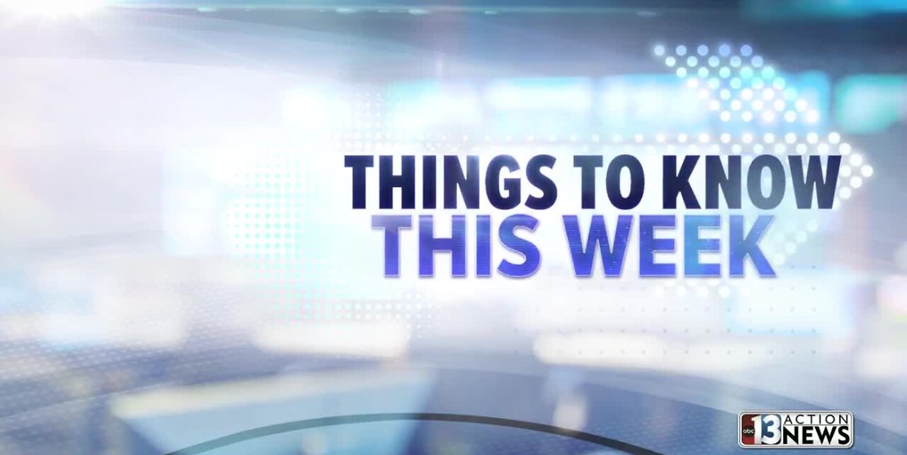 Things to know this week in Las Vegas
