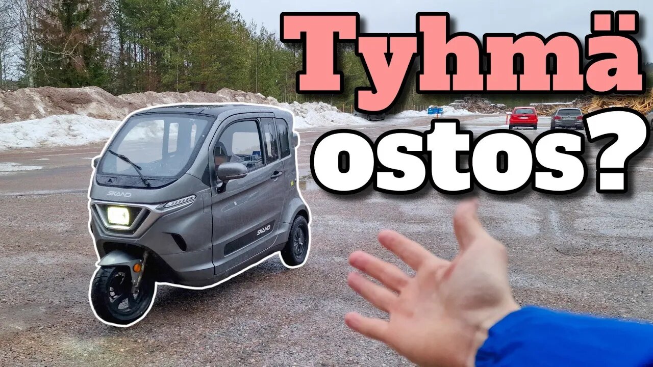 Ostin kolmipyöräisen koppimopon xDD