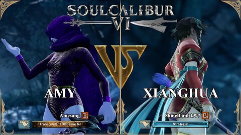 SoulCalibur VI — Amesang (Amy) VS ShineBomb1997 (Xianghua) | Xbox Series X Tournament