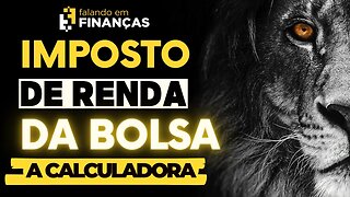 Calculadora de IRPF com desconto - IRPFBolsa