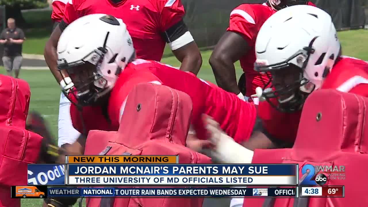 McNair's parents file formal letters of possible lawsuit