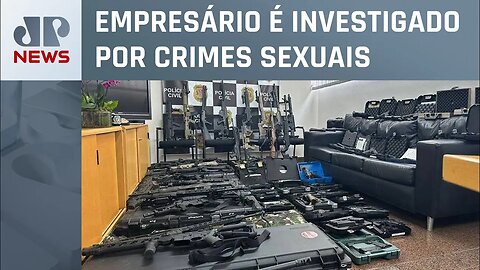 Polícia de SP apreende arsenal de armas especializadas de Thiago Brennand