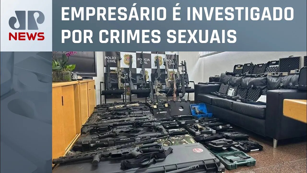 Polícia de SP apreende arsenal de armas especializadas de Thiago Brennand