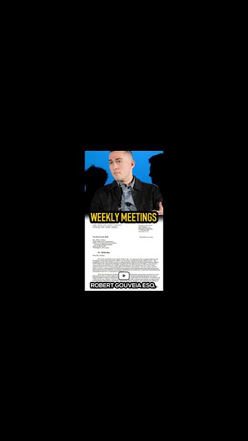 Twitter's Weekly Meetings with the Government #shorts