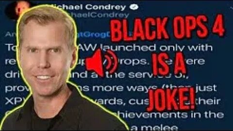 Michael Condrey Insults Black Ops 4 & Treyarch on Twitter