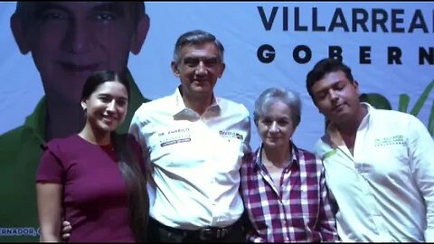 Américo Villarreal y jóvenes en Nuevo Laredo 5 abril
