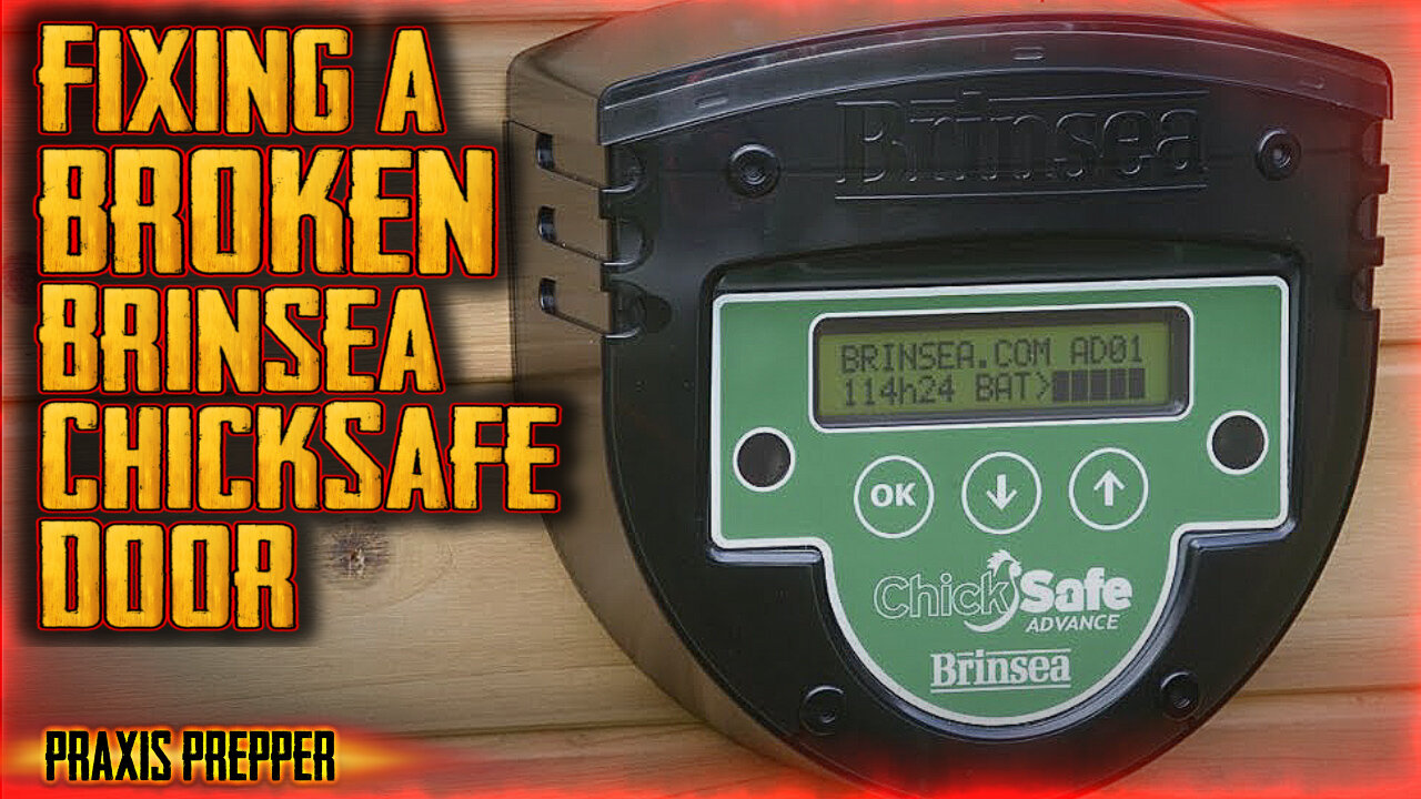 Fixing a Jammed Brinsea ChickSafe Advance Automatic Coop Door Opener