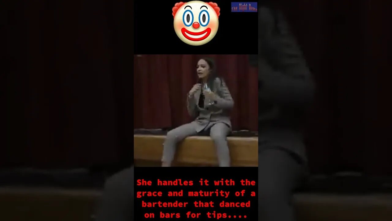 Ocasio-Cortez has her constituents chant 'AOC has got to go' to her, she seems amused by it.