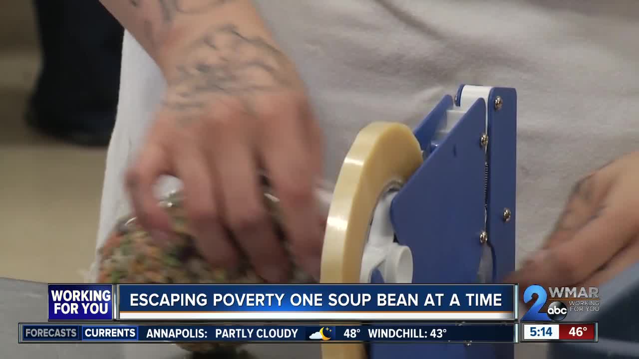 Escaping poverty one soup bean at a time