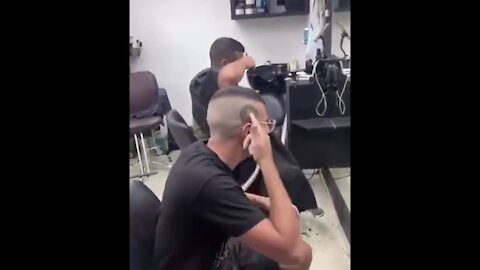 Funny barber even | Funny video !!