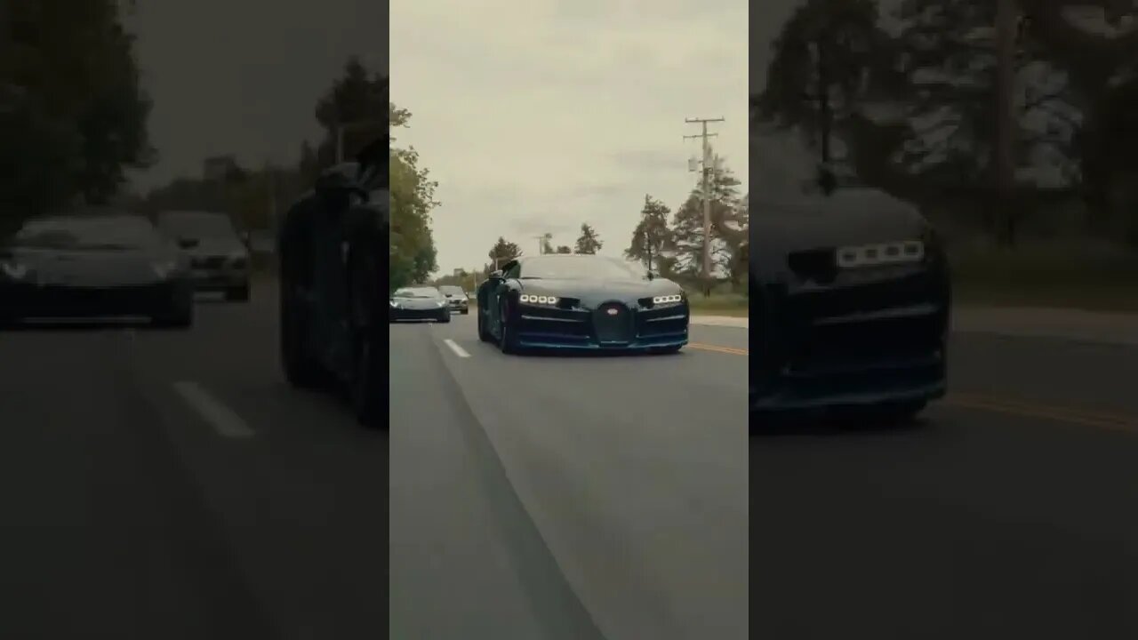 Watch This Insane Car Chase In Slow Motion #carshorts #shortsvideo #shorts